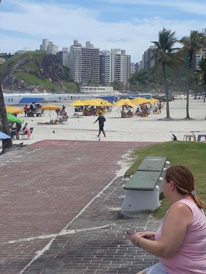 Apartamento Com Estacionamento, Wi-Fi, Ar Condicionado A 300 Metros Da Praia Da Enseada No Guaruja. מראה חיצוני תמונה