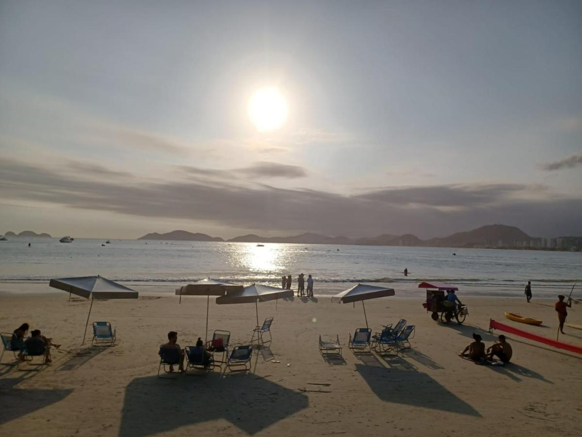 Apartamento Com Estacionamento, Wi-Fi, Ar Condicionado A 300 Metros Da Praia Da Enseada No Guaruja. מראה חיצוני תמונה